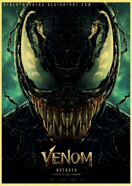New Venom Movie Tom Hardy Poster