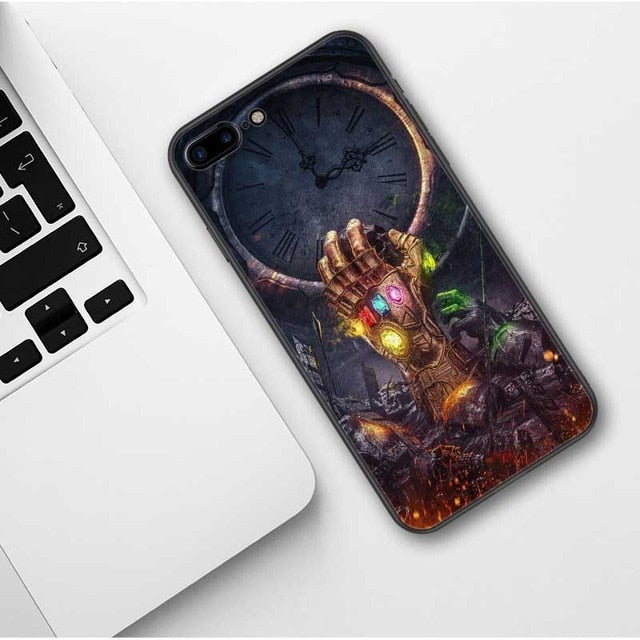 Deadpool And Thanos for iPhone X SE 5 5S 6 6S Plus 7 8 Plus XR XS MAX