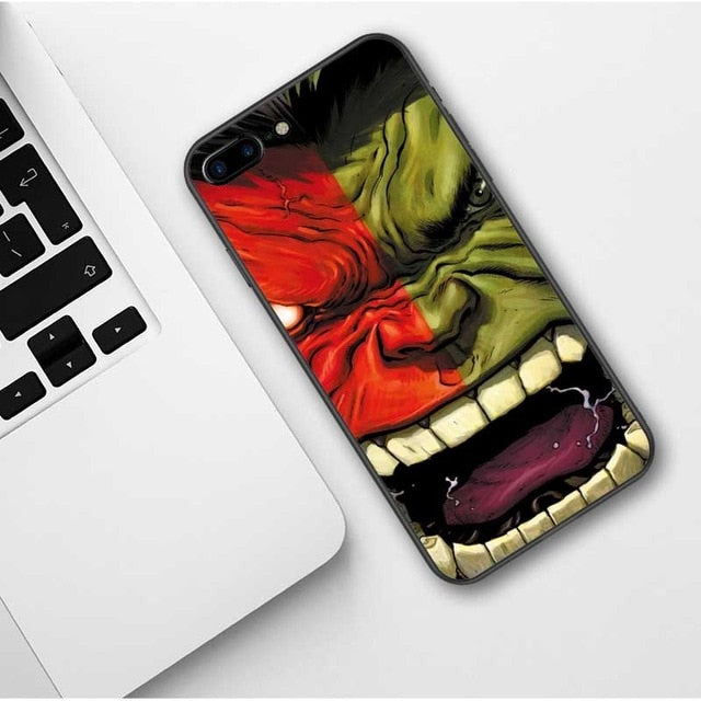 Deadpool And Thanos for iPhone X SE 5 5S 6 6S Plus 7 8 Plus XR XS MAX