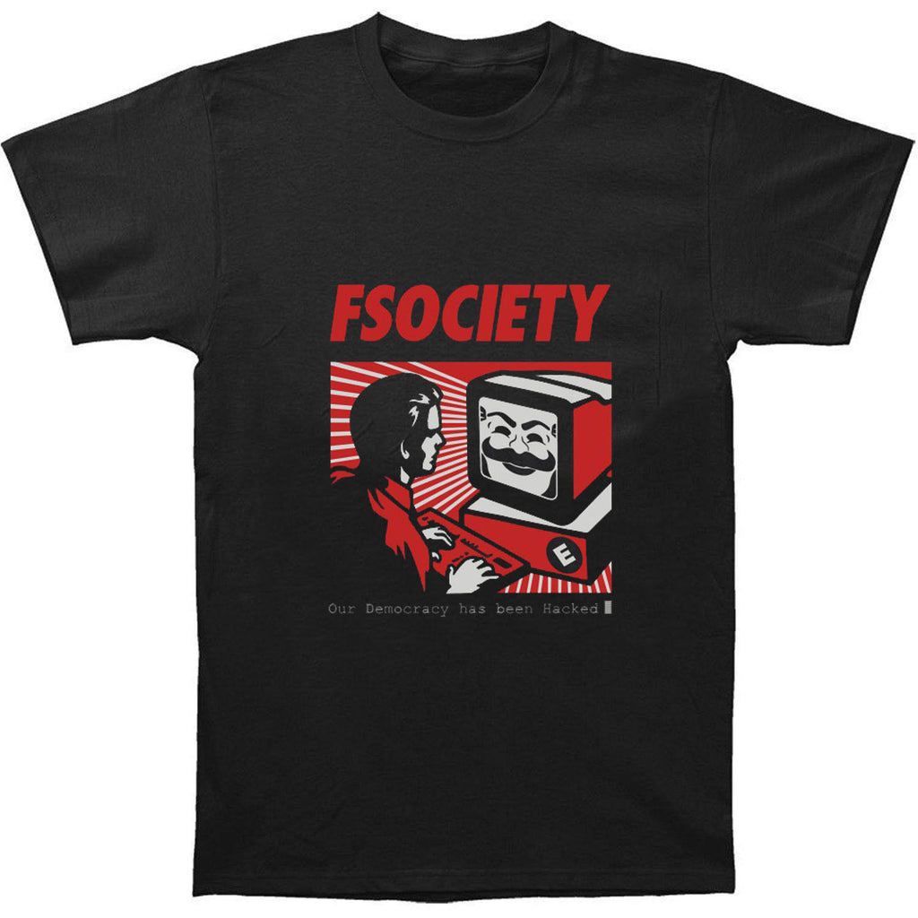Mr Robot Fsociety Mask T Shirt